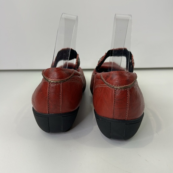 Taos Mary Jane red leather women’s size 7 - Picture 6 of 12